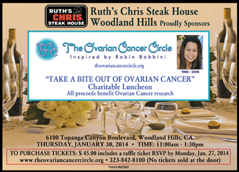 TAKE A BITE OUT OF OVARIAN CANCER CHARITABLE LUNCHEON