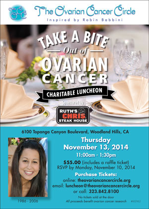 Take a Bite Out of Ovarian Cancer Charitable Luncheon
