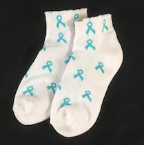 The Ovarian Cancer Circle Robin's Awareness Socks