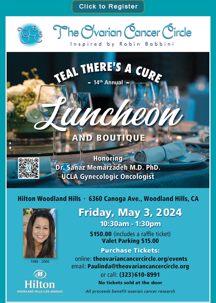 14th Annual Teal There's A Cure Luncheon Boutique