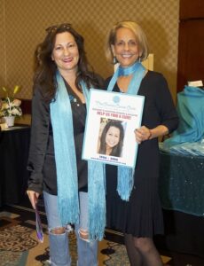 10-year Ovarian Cancer survivor, Flower Miller with Paulinda