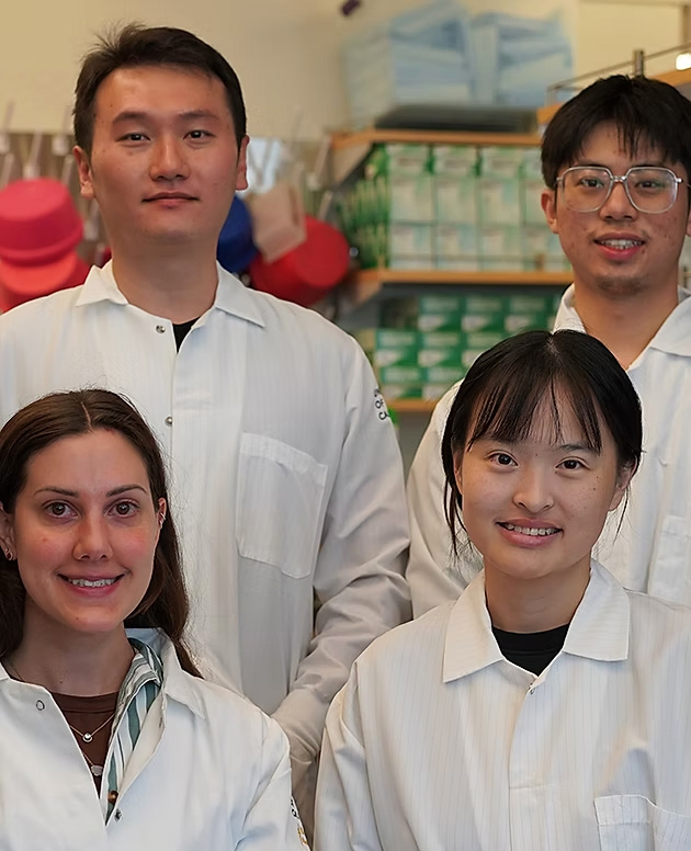 Group of clinical lab scientists