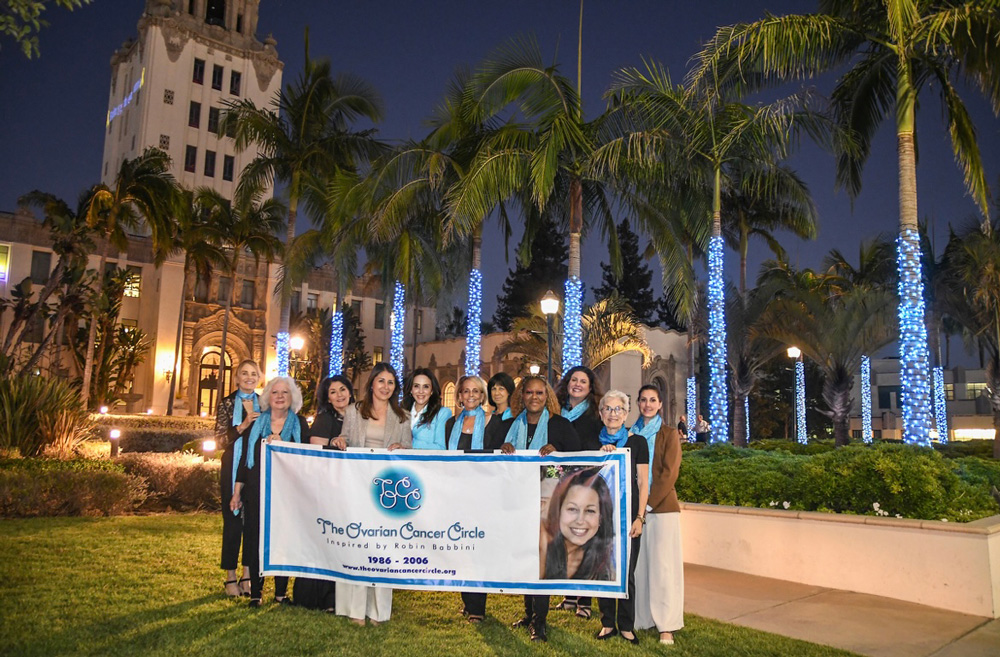 Beverly Hills Mayor with The Ovarian Cancer Circle Team