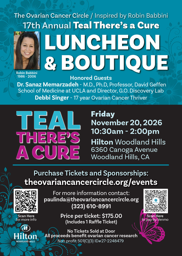 The Circle Luncheon Fundraiser Flyer